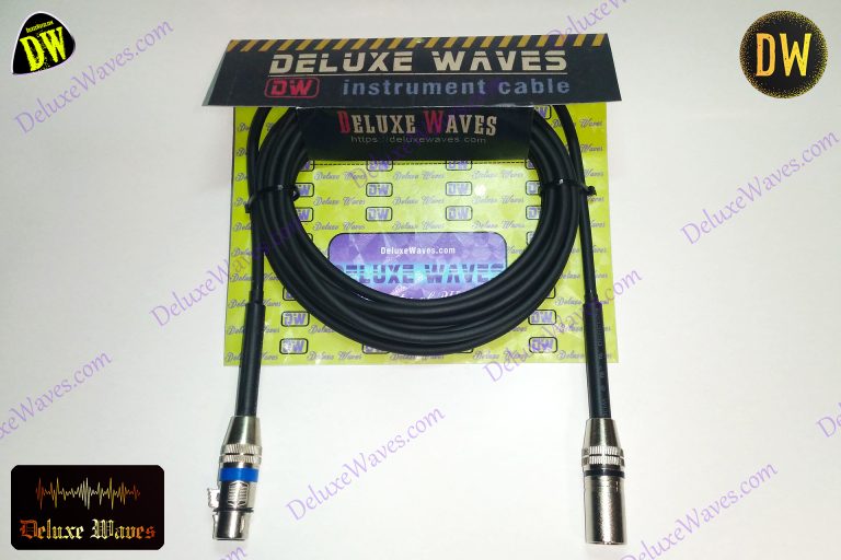 DeluxeWaves - XLR(F)-XLR(M) Cable 5M 001 E